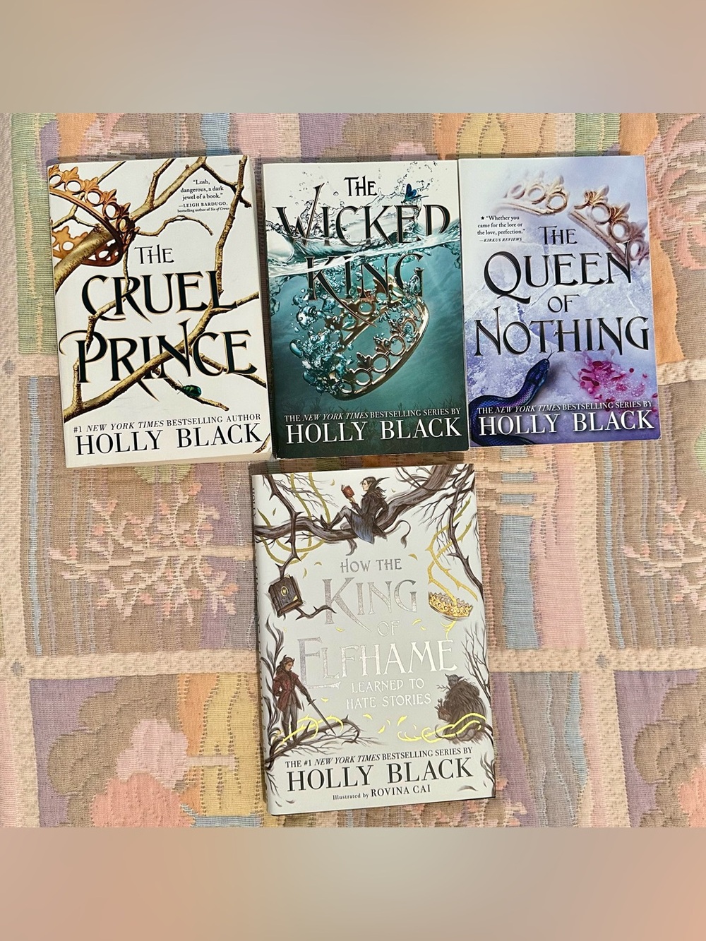 Holly Black Paperback Book Set - The Cruel Prince Series and The Stolen Heir